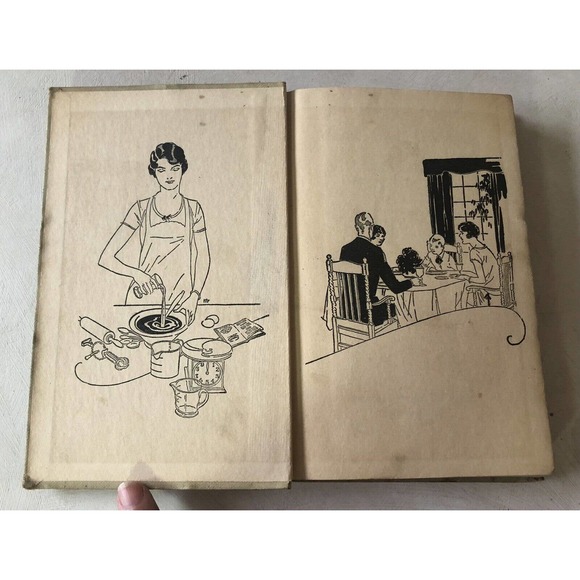 Vintage 1934 Magic Chef HC Cookbook Illustrated American Stove Lorain Oven Dial - Picture 3 of 12
